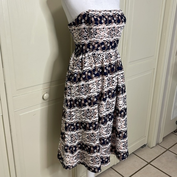 ENDLESS ROSE Women's Strapless Lace Floral Midi  Dress Size S - Picture 8 of 11